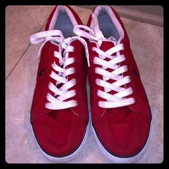 polo red sneakers